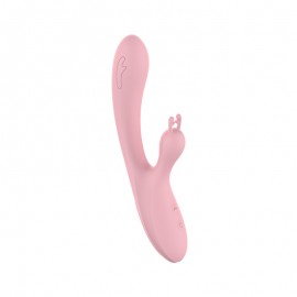 Premium Pink Silicone USB Rabbit Vibrator For Women